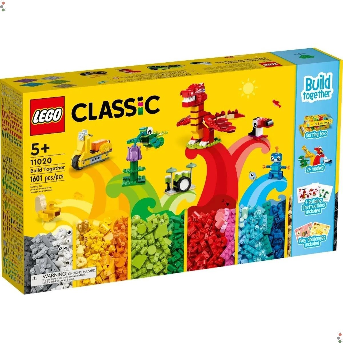 Lego Classic Construir Juntos 11020 Original - Grupo Solmaior