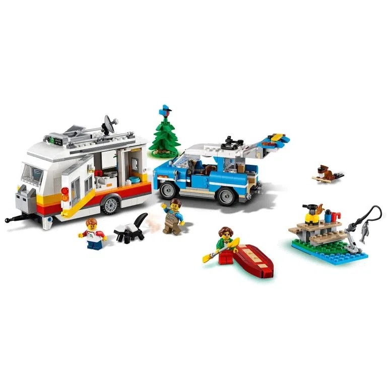 Lego Creator 31108: Modelo 3 Em 1 Férias Família No Trailer  - Grupo Solmaior