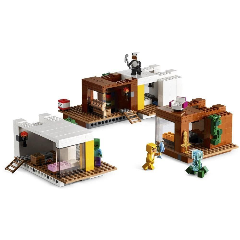 Lego Minecraft A Casa da Árvore Moderna 909 Peças 21174 - Grupo Solmaior