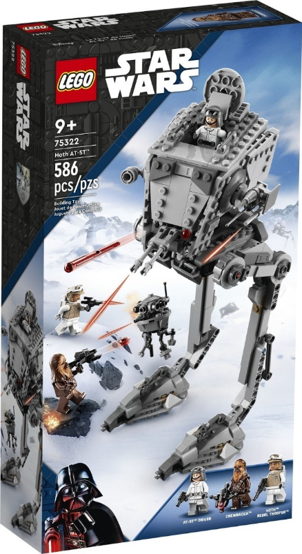 Lego Star Wars 75322 At-st De Hoth 586 Peças  - Grupo Solmaior