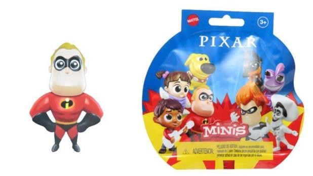 Minis Figura Pixar Mattel GMC43 - Dug, Sr. Incrivél e Miguel - Grupo Solmaior