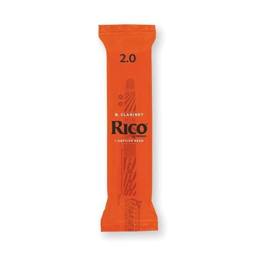 Palheta Rico Clarinete 2.0 RCA0120 (unidade)  - Grupo Solmaior