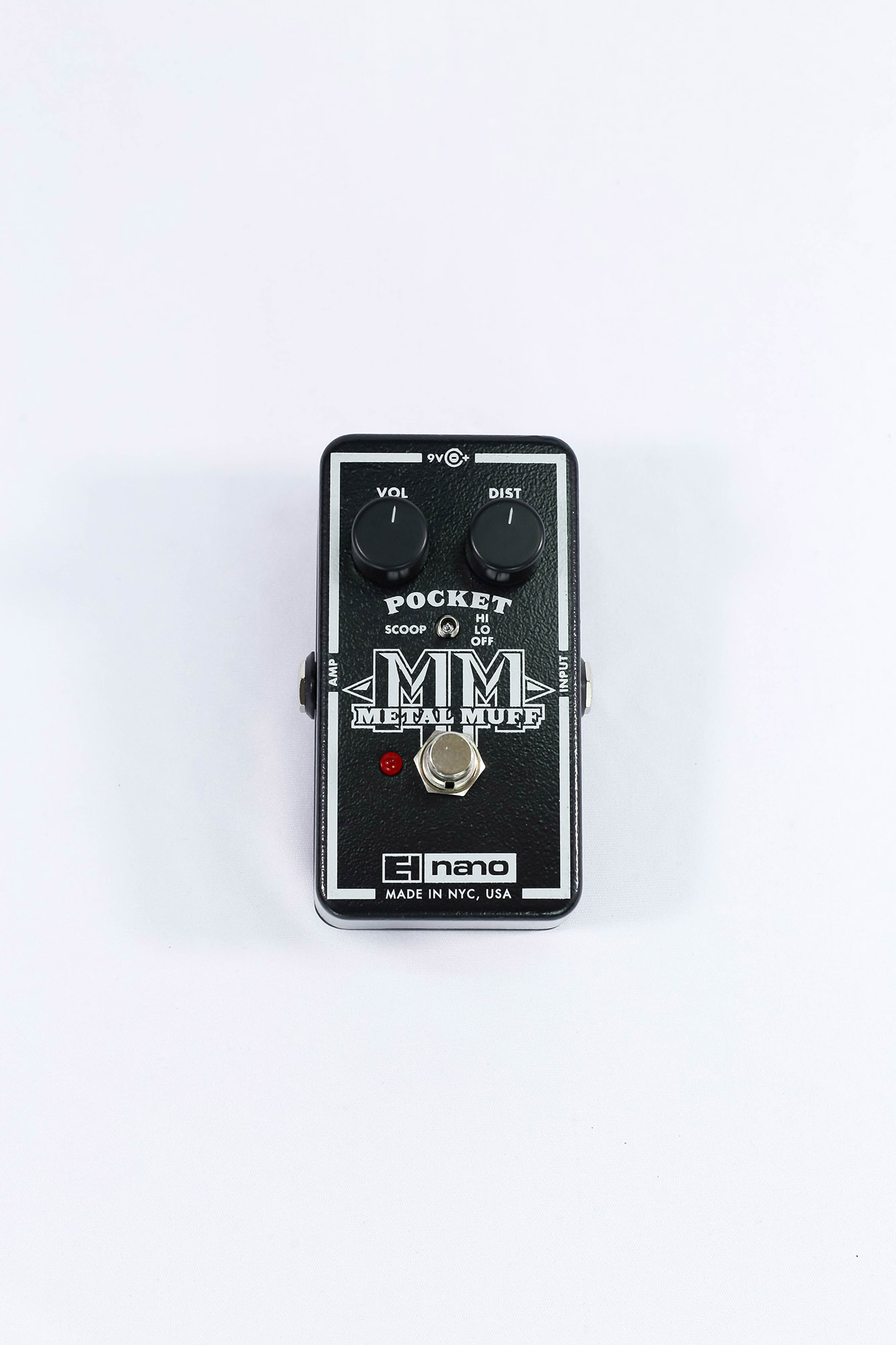 Pedal Electro-harmonix Pocket Metal Muff Distortion With Mid Scoop  - Grupo Solmaior