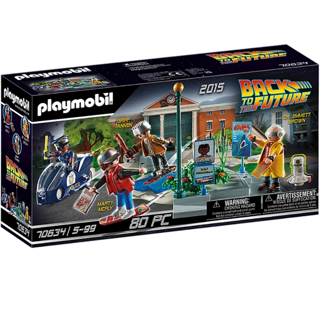 Playmobil - De Volta Pro Futuro - Fuga De Skate 2559