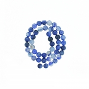Fio de Pedra - Pietra® - Ágata Azul - 8mm