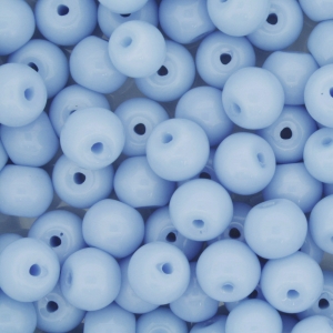 Contas de Porcellana® - Azul Claro - 8mm