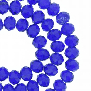 Fio de Cristal - Piatto® - Azul Royal Transparente - 8mm