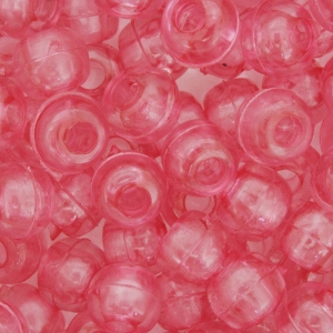 Miçangão Plástico - Tererê® - Rosa Transparente
