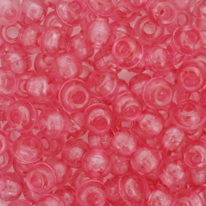 Miçangão Plástico - Tererê® - Rosa Transparente