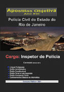 Polícia Civil-RIO JANEIRO-INSPETOR-Apostila em PDF-completa-2021