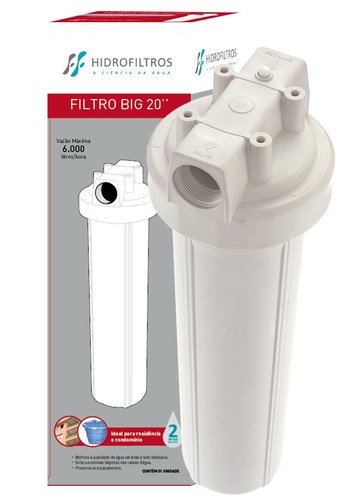 Filtro Big 20 Hidrofiltros 907-0013