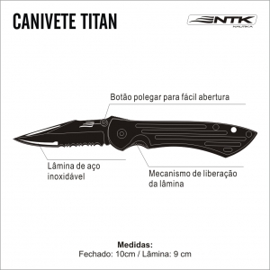 Canivete Titan - Nautika