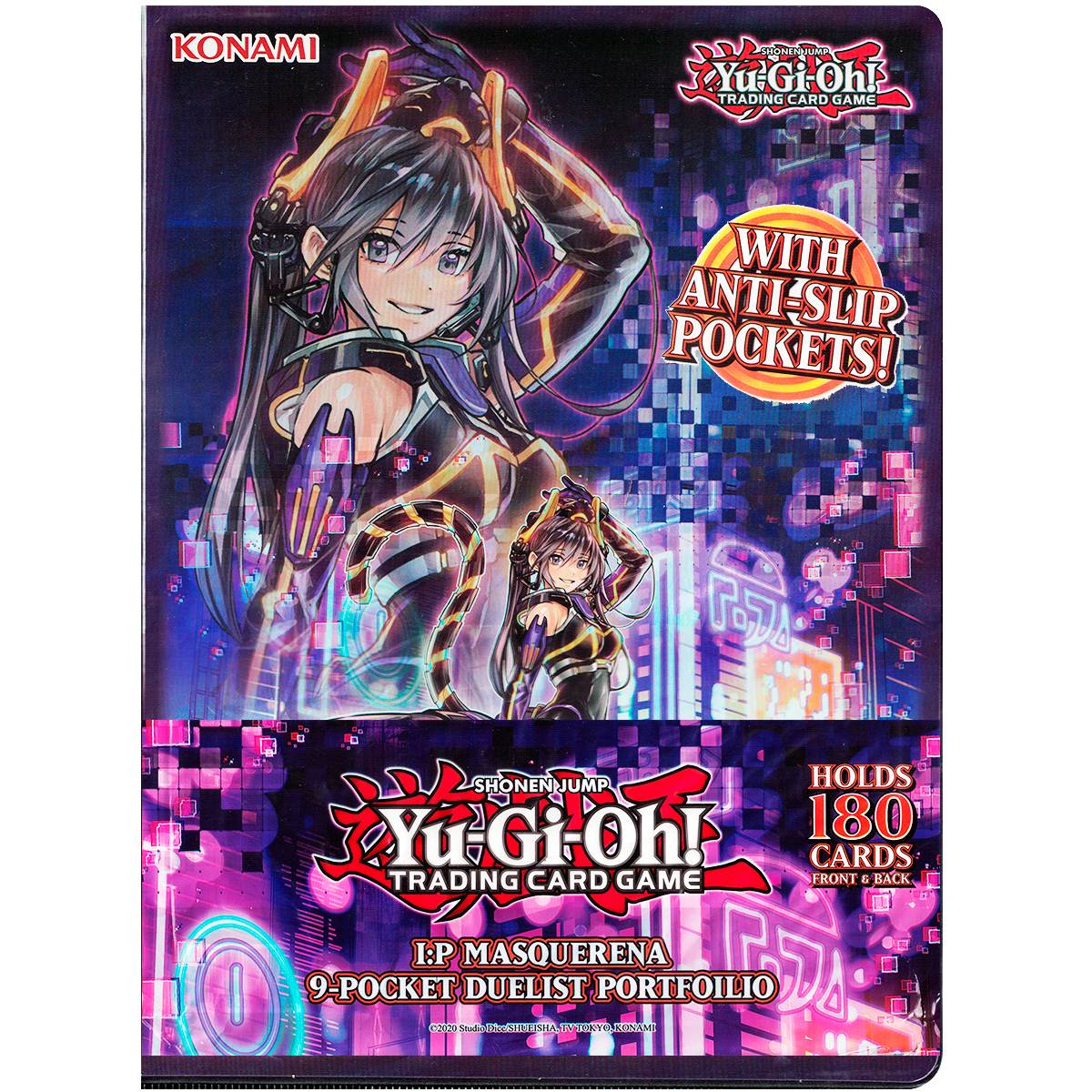 Album Yugioh IP Masquerena 9 Pocket Portfolio Konami