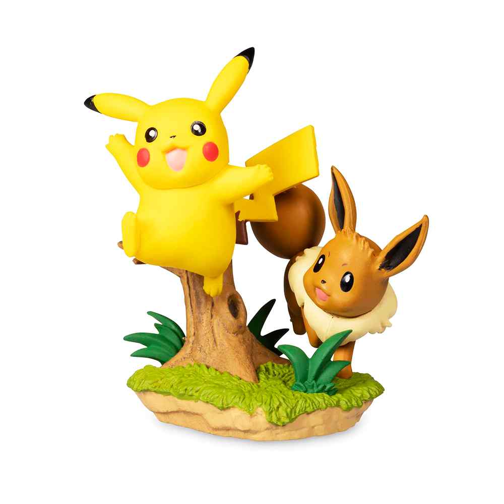 Box Pokemon Coleção Poke Bola Pikachu e Eevee