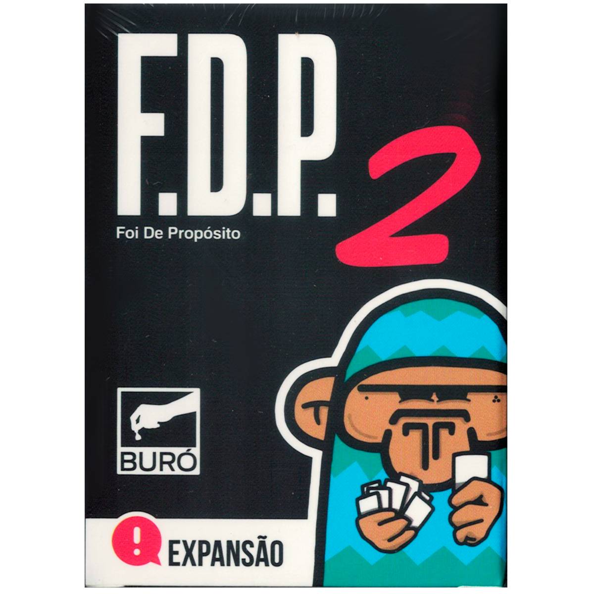 FDP Foi De Propósito 2 Expansão Buró Jogo De Cartas