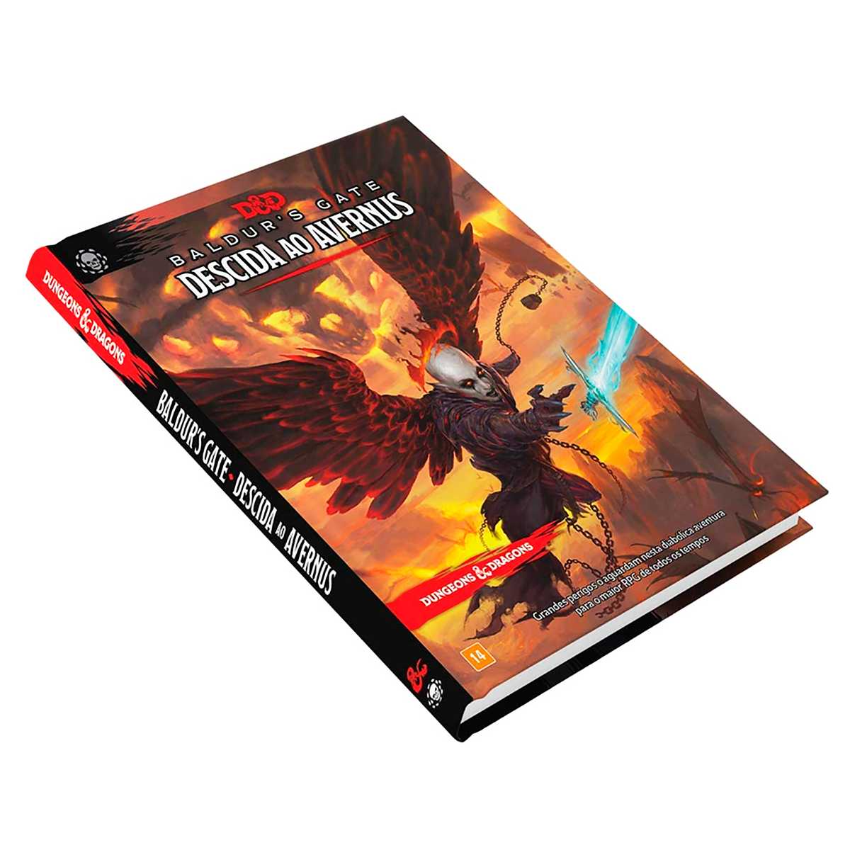 Livro Dungeons Dragons Descent Into - Descida ao Avernus