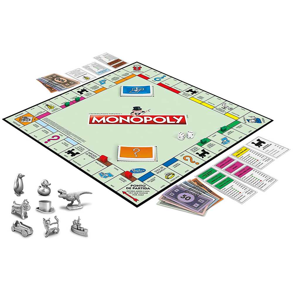 Monopoly Clássico Jogo de Tabuleiro