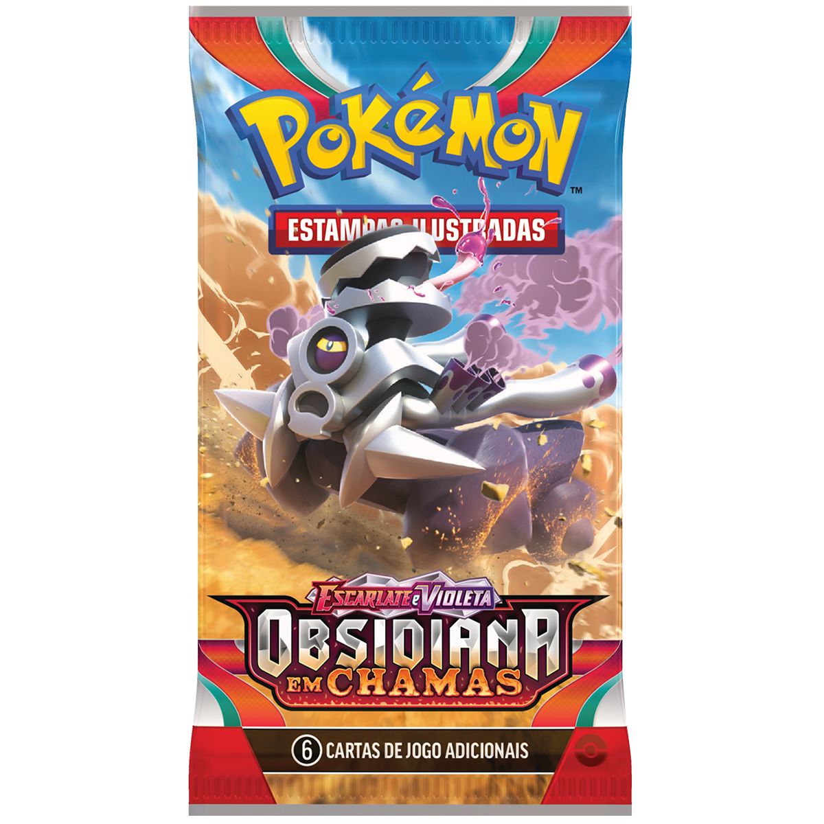 Pokemon Box 36 Booster Escarlate E Violeta 3 Obsidiana Em Chamas