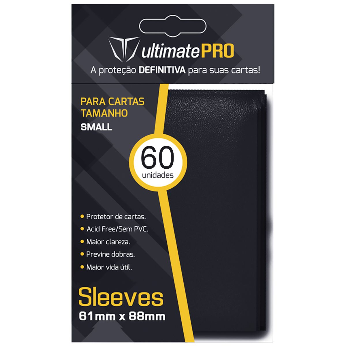 Sleeves Small 60 Unidades Ultimate Pro