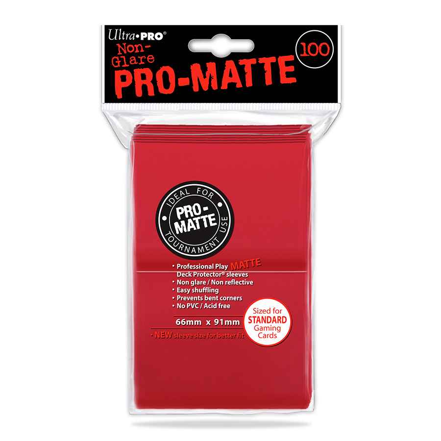 Sleeves Ultra Pro 100 unidades Pro Matte Standard
