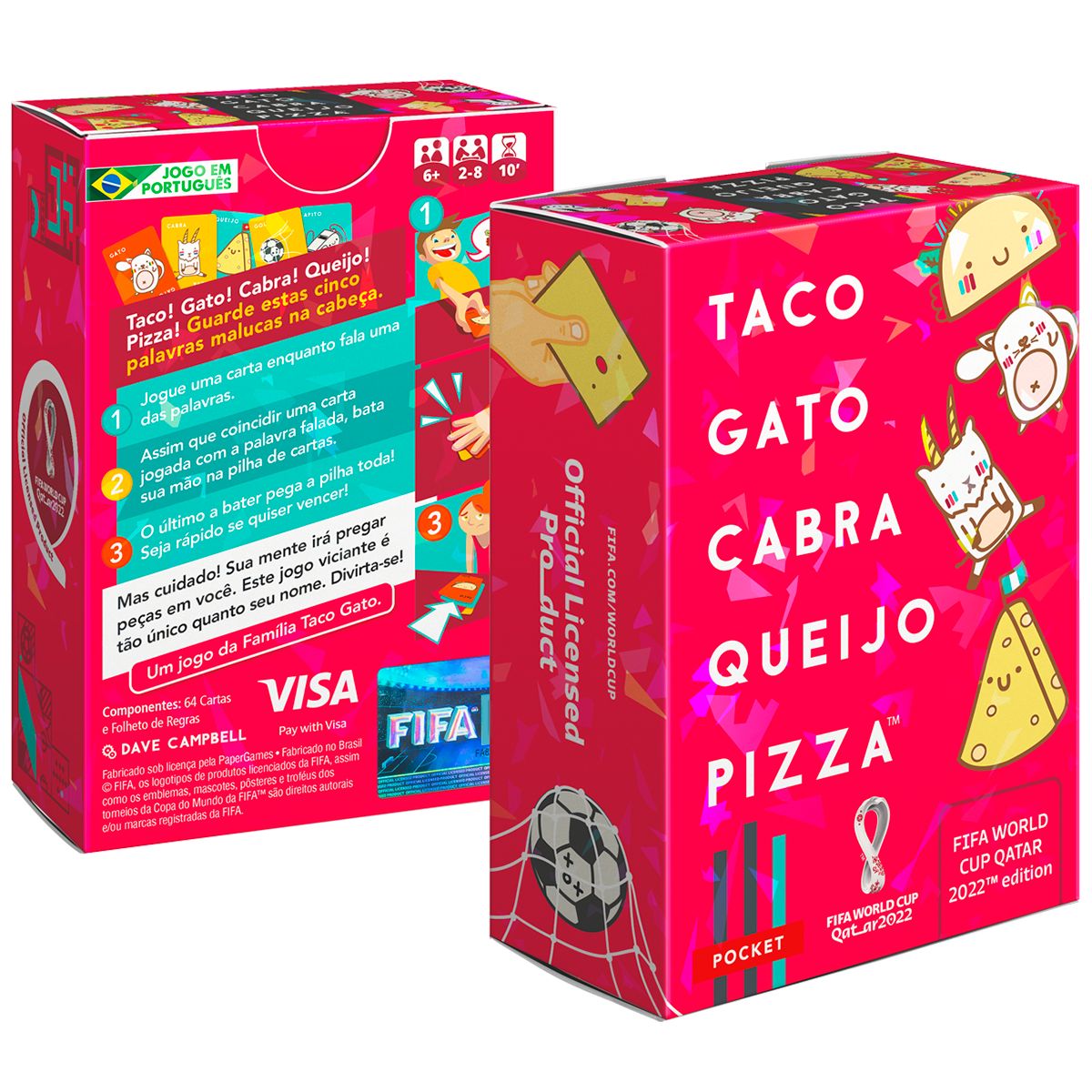 Taco Gato Cabra Queijo Pizza FIFA World Cup Qatar 2022 Edition