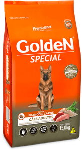 Ração Golden Special Cães Adultos Frango & Carne - 15kg