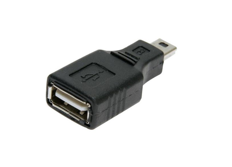 Adaptador USB Type (tipo) A Fêmea x Mini Macho (V3)