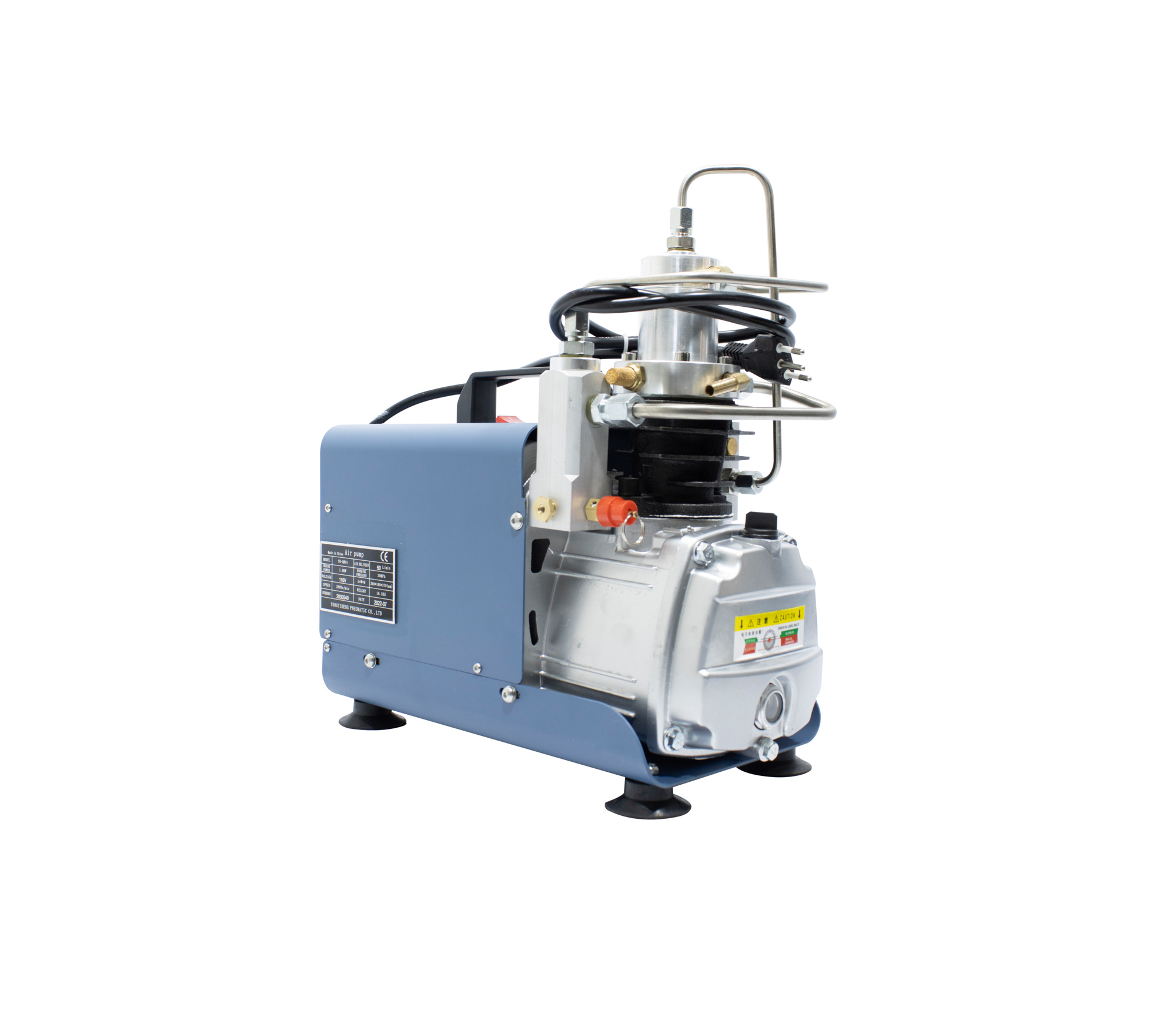 Compressor de Alta Pressão para PCP E Cilíndros de Scuba 1000-4500 PSI 100-300 BAR