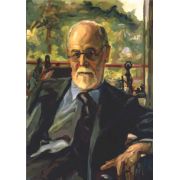 Poster Sigmund Freud - reprodução de pintura abstrata