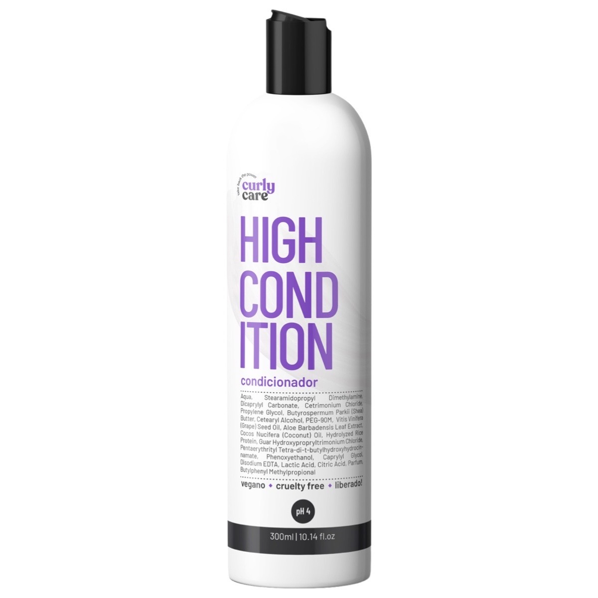 Curly Care Shampoo No Spume + Condicionador High Condition 2x300ml