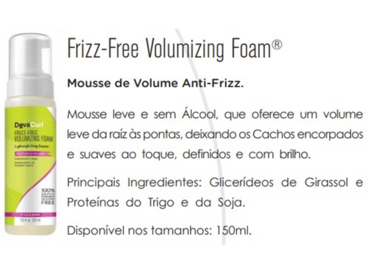 Deva Curl Frizz Free Volume Foam 150ml