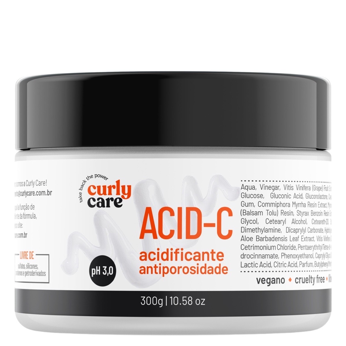 Kit Curly Care Gel Creme Fix U, Mascara Hnr E Acid-c (3 Itens)