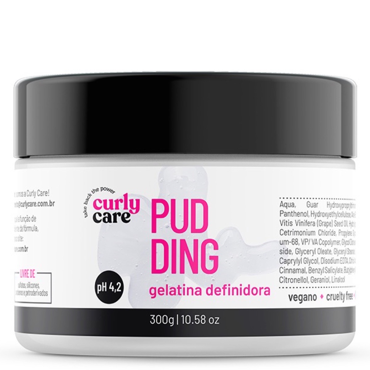 Kit Curly Care Spume 2x300ml + Pudding e Óleo Antiporosidade