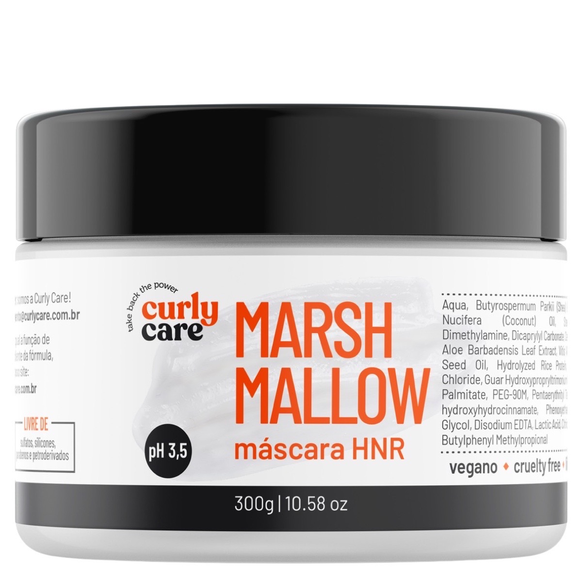 Máscara Marshmallow Curly Care + Shampoo Hidratante No Spume
