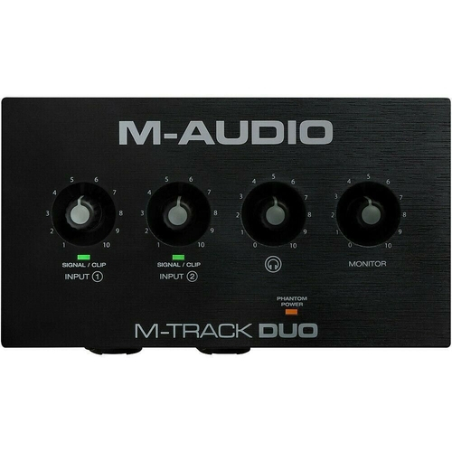 M-audio M-Track Duo Interface de Áudio USB de 2 Canais