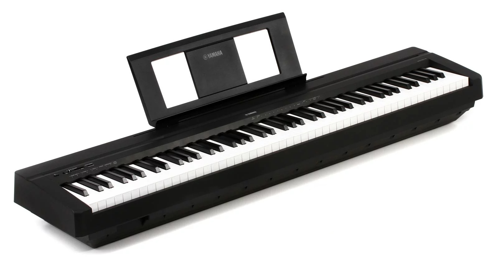 Piano Digital 88 Teclas Yamaha P45B Preto com Fonte e Pedal