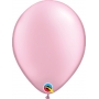 Balão de Látex Rosa Perolado Qualatex 25 unidades