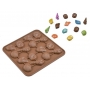 Forma de Silicone para Chocolate Conchas