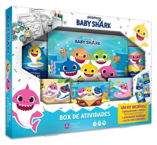Box de Atividades Baby Shark - Copag