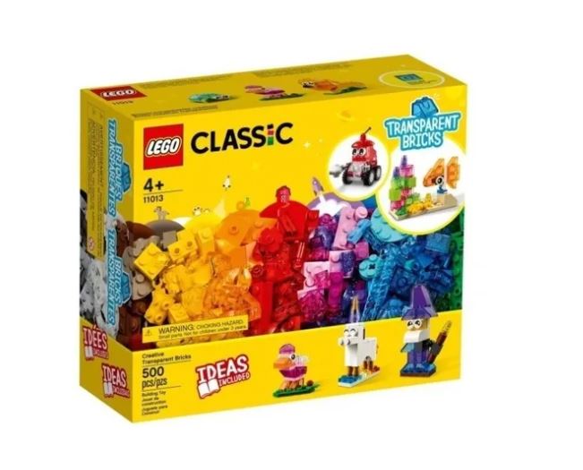Lego Classic - Blocos Transparentes Criativos - 11013