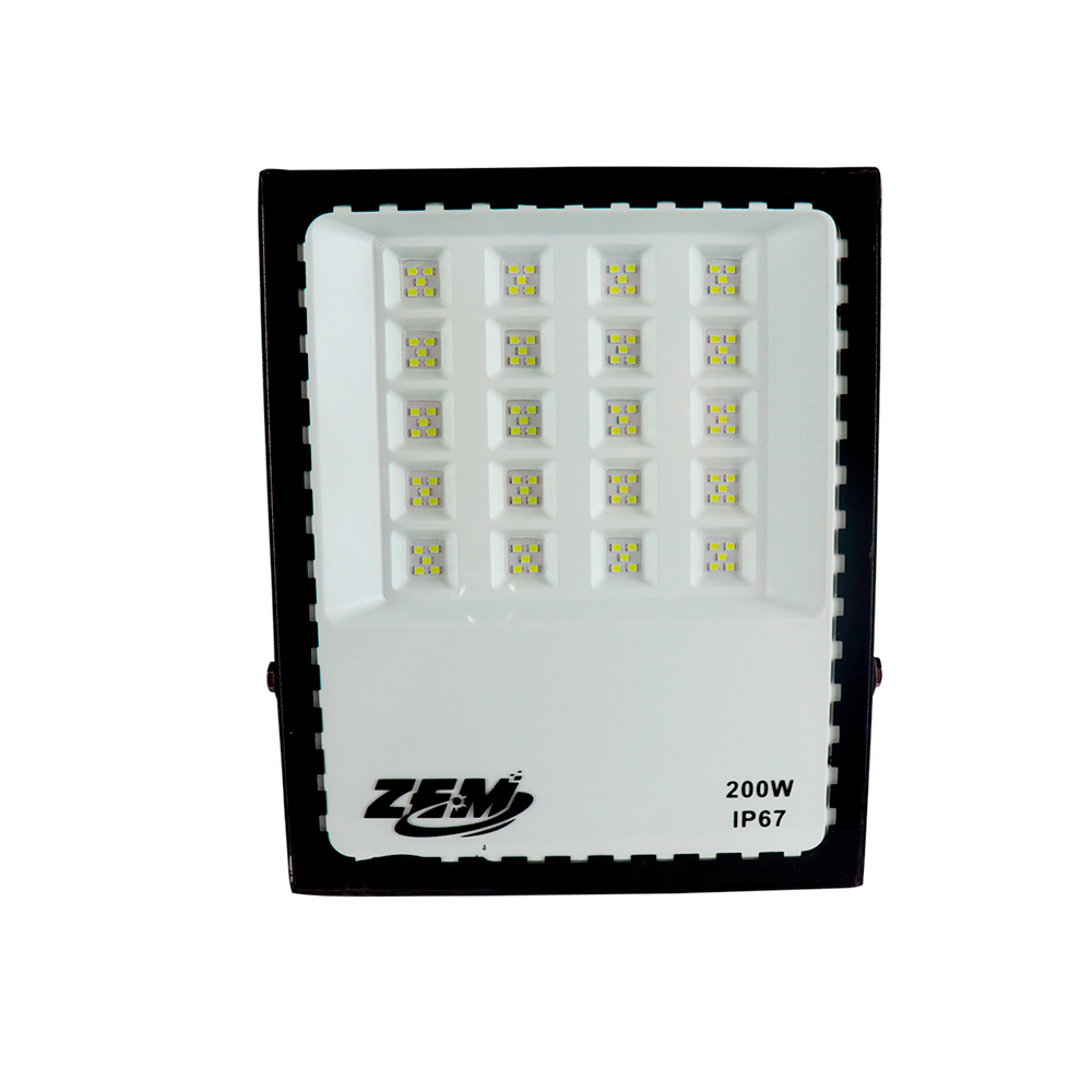 Refletor 200W Micro Led SMD Branco Frio IP67