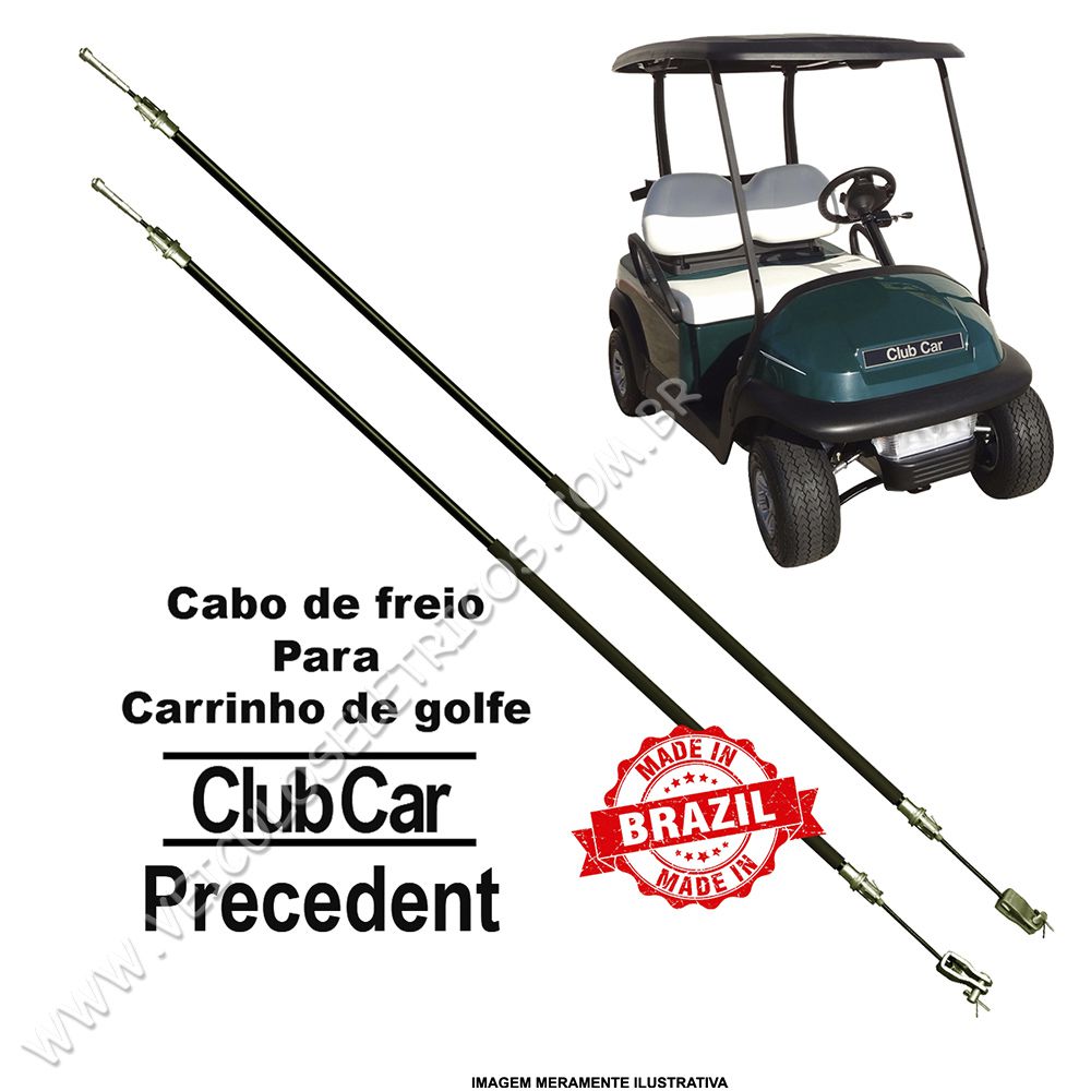 Cabo de Freio Carrinho de Golfe Club Car Precedent