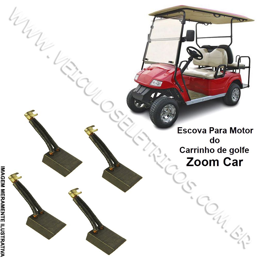 Escova do Motor do carrinho de golfe Zoom Car