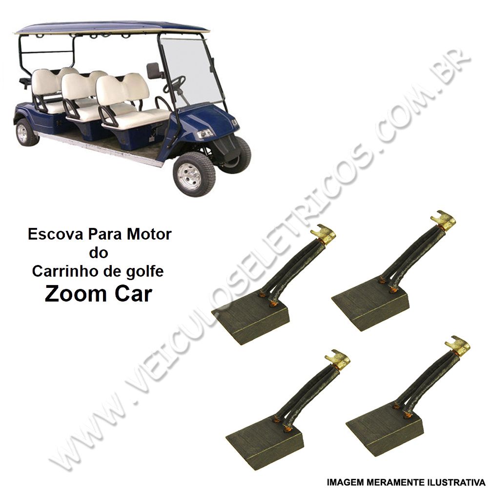 Escova do Motor do carrinho de golfe Zoom Car