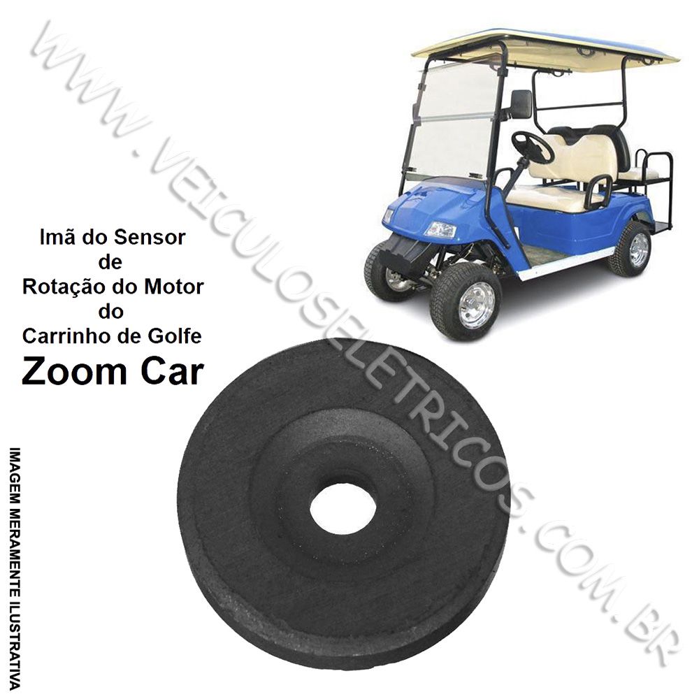 Imã do sensor de rotação do motor Zoom Car