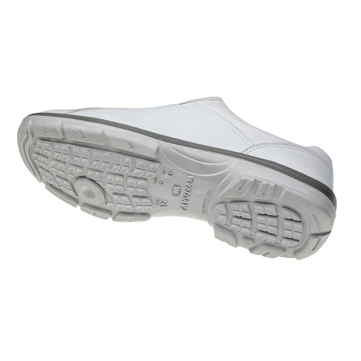 Sapato Tênis Ocupacional Couro Branco Marluvas 50F61 SRV