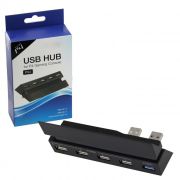 Hub USB 5 Portas Playstation 4 Fat PS4 Carregador Adaptador