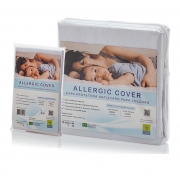 Kit Antiácaro Solteiro Allergic Cover Com Zíper