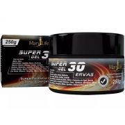 Kit 3 Super Gel 30 Ervas Massageador Efeito Gelo Quente Mary Life 250g
