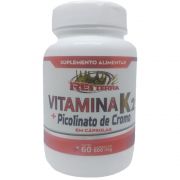 Vitamina K2 + Picolinato de cromo 500mg 60 Capsulas